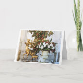 KERSTGROETEN & NIEUWJAAR GROETEN AAN "U" KAART (Voorkant)