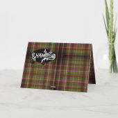 Kerstgroeten Noordelijke Flicker Kaart (Achterkant)