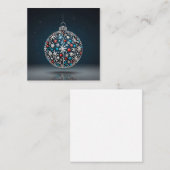 KERSTGROETEN NOTITIEKAARTJE (Voorkant / Achterkant)