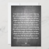 Kerstgroeten op het schoolbord (Achterkant)