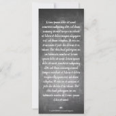 Kerstgroeten op het schoolbord (Achterkant)