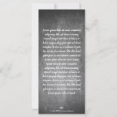 Kerstgroeten op het schoolbord (Achterkant)