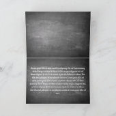 Kerstgroeten op het schoolbord kaart (Binnen)