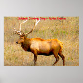 Kerstgroeten opa Hunter Gatherer Poster (Voorkant)