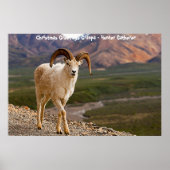 Kerstgroeten opa Hunter Gatherer Poster (Voorkant)