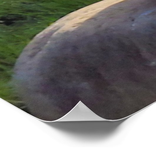 Kerstgroeten opa Hunter Gatherer Poster (Hoek)