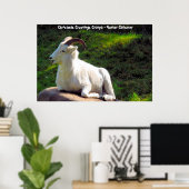 Kerstgroeten opa Hunter Gatherer Poster (Thuiskantoor)