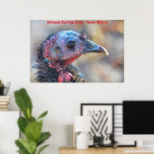 Kerstgroeten Opa Jager Verzamelaar Poster (Thuiskantoor)