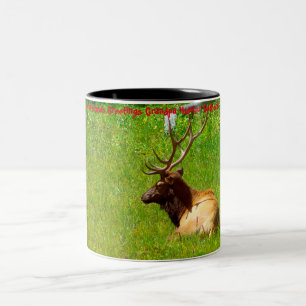 Kerstgroeten Opa Jager Verzamelaar Tweekleurige Koffiemok