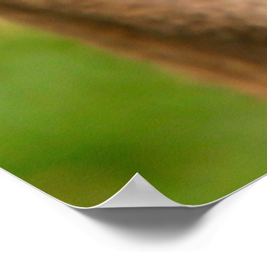 Kerstgroeten Papa Hunter Gatherer Poster (Hoek)