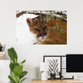 Kerstgroeten Papa Hunter Gatherer Poster (Thuiskantoor)