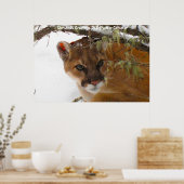 Kerstgroeten Papa Hunter Gatherer Poster (Keuken)