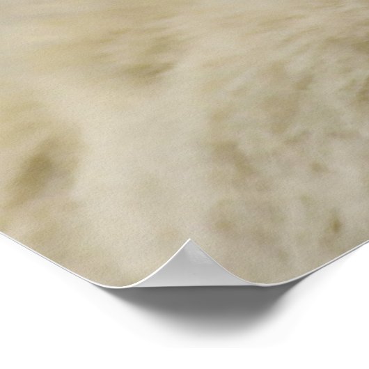 Kerstgroeten Papa Hunter Gatherer Poster (Hoek)