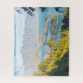 Kerstgroeten Queenstown Nieuw-Zeeland Legpuzzel (Verticaal)