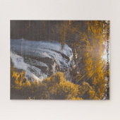 Kerstgroeten RegenboogHerfsten Kerikeri Legpuzzel (Horizontaal)