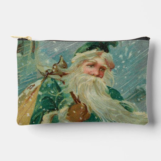 Kerstgroeten-Retro Sinterklaas Ansichtkaart Etui (Voorkant)