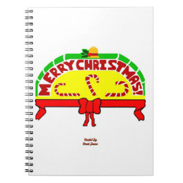 Kerstgroeten Spiral Foto Notitieboek