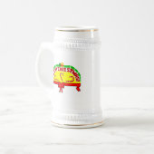 Kerstgroeten Stein-Mok Bierpul (Voorkant links)