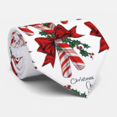 Kerstgroeten stropdas (Opgerold)