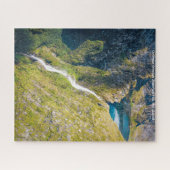 Kerstgroeten Sutherland Herfsten Nieuw-Zeeland Legpuzzel (Horizontaal)