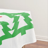 Kerstgroeten tafelkleed (Voorbeeld)