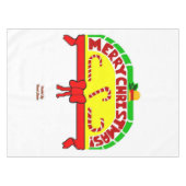 Kerstgroeten tafellaken (Voorkant (Horizontaal))