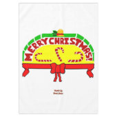 Kerstgroeten tafellaken (Voorkant)