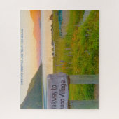 Kerstgroeten Tekapo Nieuw-Zeeland Legpuzzel (Verticaal)