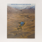 Kerstgroeten Tekapo Nieuw-Zeeland Legpuzzel (Verticaal)