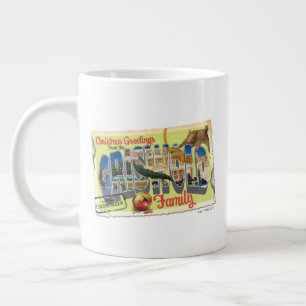 Kerstgroeten uit de familie Griswold Grote Koffiekop