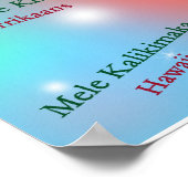 Kerstgroeten uit de hele wereld poster (Hoek)