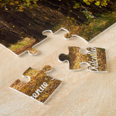 Kerstgroeten uit Green Avenue Kilcullen Legpuzzel (Zijkant)