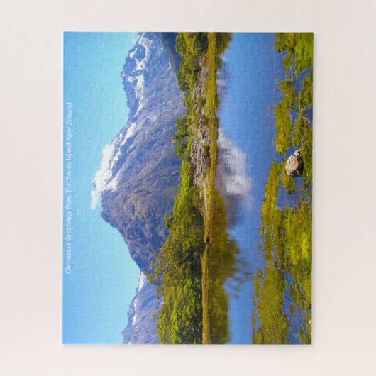 Kerstgroeten uit het Zuiden Legpuzzel (Verticaal)