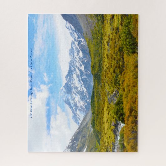 Kerstgroeten uit het Zuiden Legpuzzel (Verticaal)