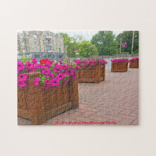 Kerstgroeten uit Kilcullen Legpuzzel (Horizontaal)