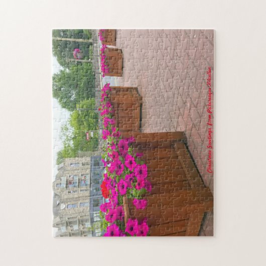 Kerstgroeten uit Kilcullen Legpuzzel (Verticaal)