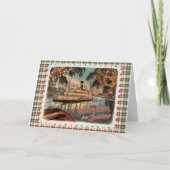 Kerstgroeten uit Louisiana Feestdagen Kaart (Voorkant)