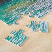 Kerstgroeten uit Maori Rock Mural Legpuzzel (Zijkant)