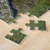 Kerstgroeten uit Wales Legpuzzel (Zijkant)