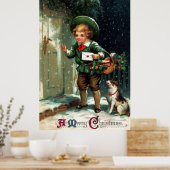 Kerstgroeten van 1911 poster (Keuken)