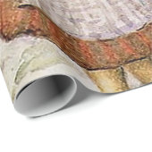 "Kerstgroeten" van Beatrix Potter Cadeaupapier (Rol Hoek)