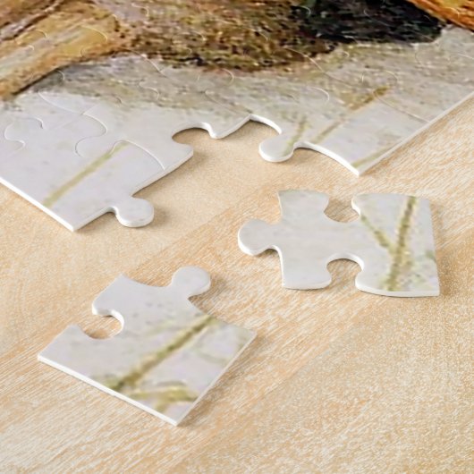 “Kerstgroeten” van Beatrix Potter Legpuzzel (Zijkant)