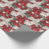 kerstgroeten van de Kerk Cadeaupapier (Hoek)