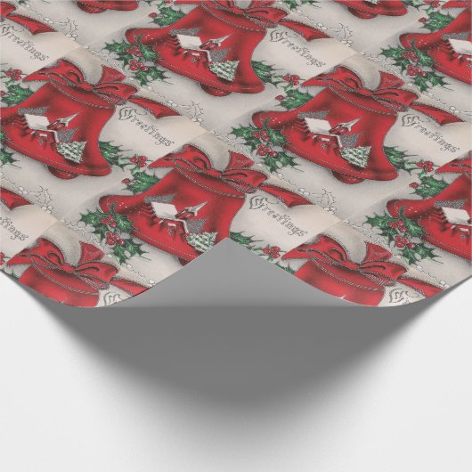 kerstgroeten van de Kerk Cadeaupapier (Hoek)