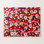 Kerstgroeten van mama en papa legpuzzel (Horizontaal)