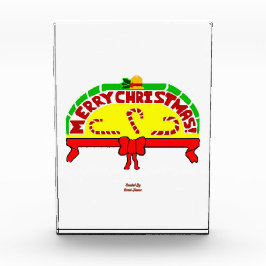 Kerstgroeten Verticaal fotoblok