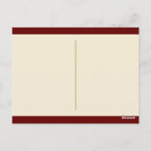 "Kerstgroeten"  Vrachtwagen Kerstboom Briefkaart (Achterkant)