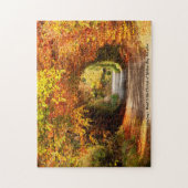 Kerstgroeten Yellow Bog Kilcullen Legpuzzel (Verticaal)