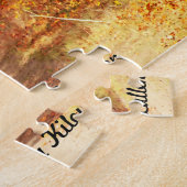 Kerstgroeten Yellow Bog Kilcullen Legpuzzel (Zijkant)