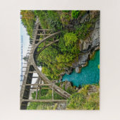 Kerstgroeten Zuid-Nieuw-Zeeland Legpuzzel (Verticaal)